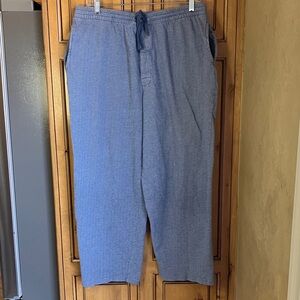 Nautica Men's Light Blue Drawstring Sleep Pants